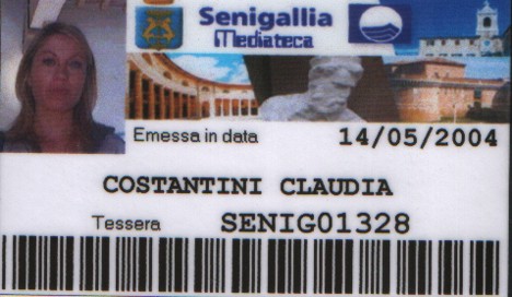 Tessera Mediateca Senigallia