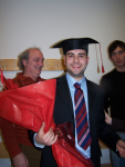 Il Dottor Giacomo Pinto appena laureato